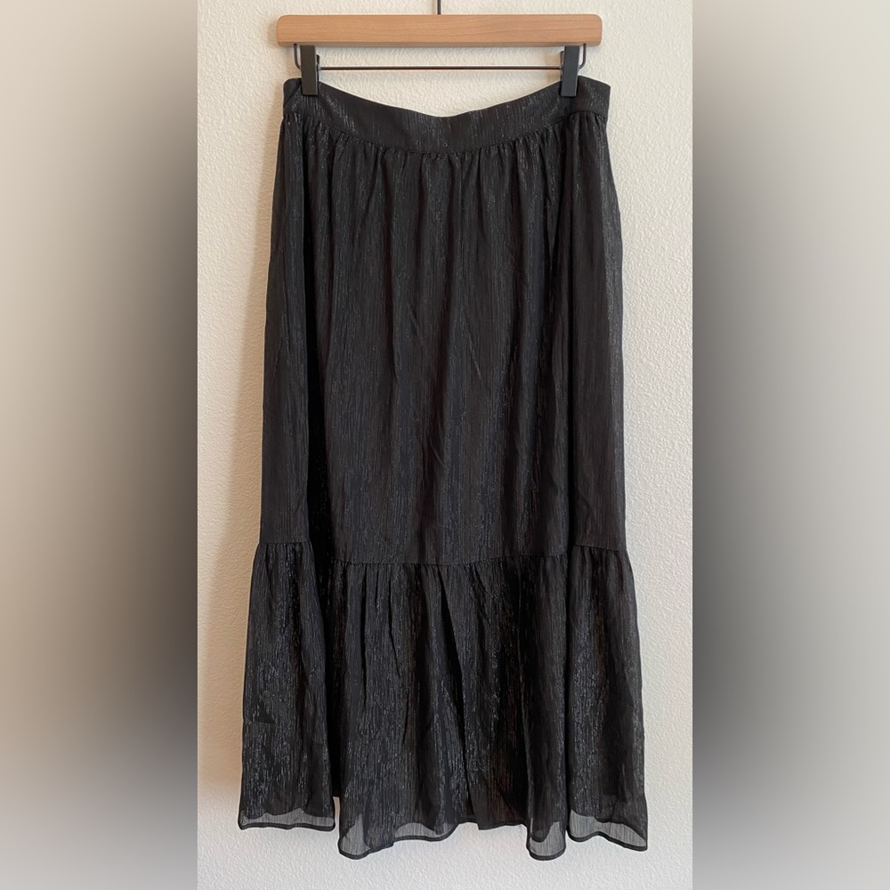 NWT Princess Highway Shimmering Rainfall Midi Skirt